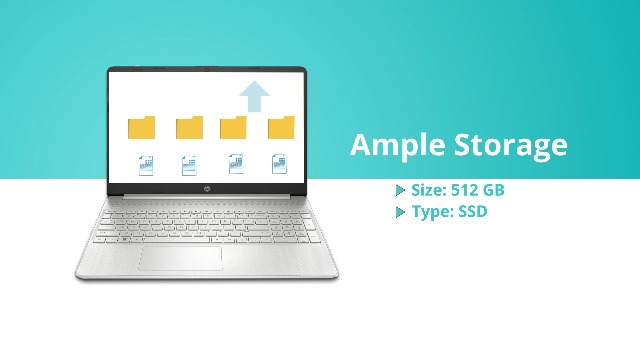 HP 15s, 12th Gen Intel Core i5-1235U Laptop (8GB DDR4, 512GB SSD